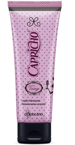LOÇÃO HIDRATANTE CAPRICHO VINTAGE